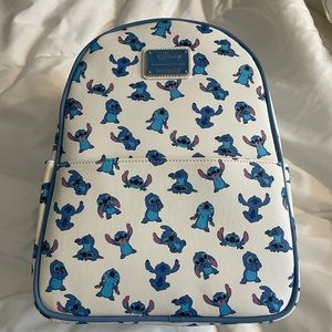 Loungefly stitch aop poses backpack